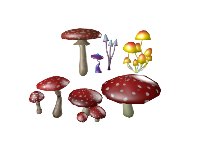 fly agarics and toadstools FULL PERM