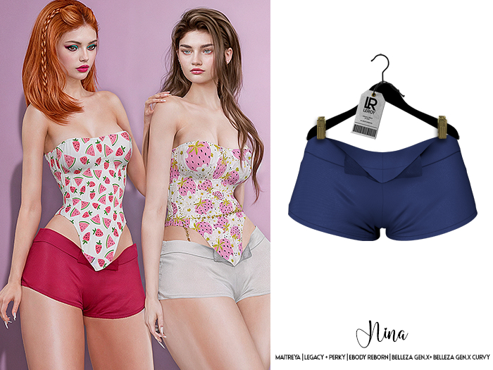 LEROY - Nina Short - Starry Blue