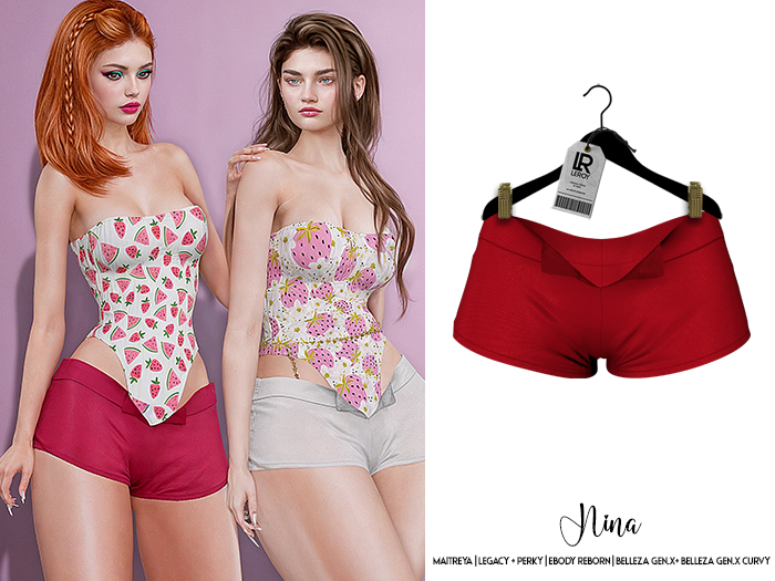 LEROY - Nina Short - Red Apple