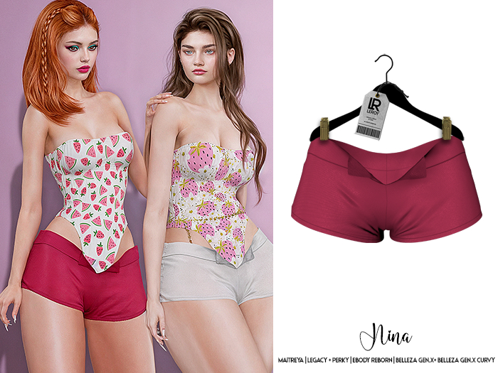 LEROY - Nina Short - Magenta