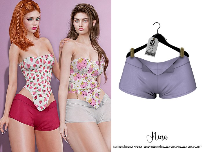 LEROY - Nina Short - Lavender