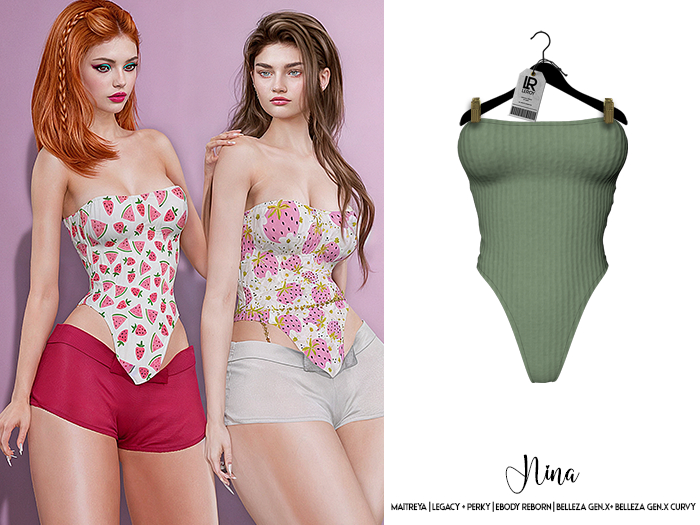 LEROY - Nina Bodysuit - Jade