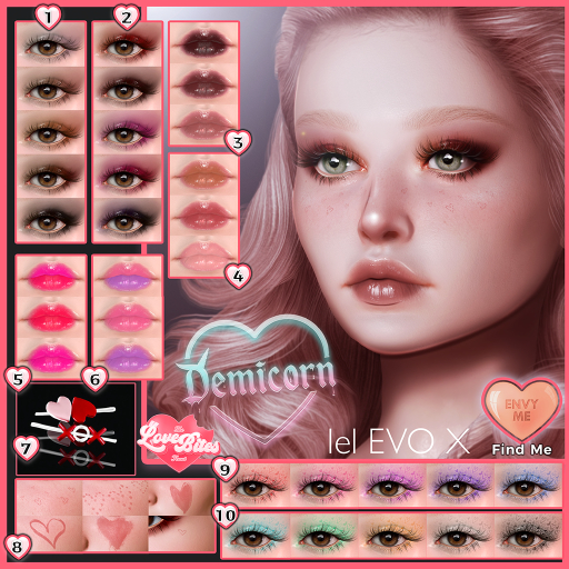 DEMICORN - LB COSMETICS - FATPACK