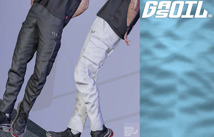[GL - inc.] - Scott Pants Azure