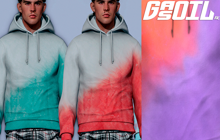 [GL - inc.] - Owen HOODIE Red Violet