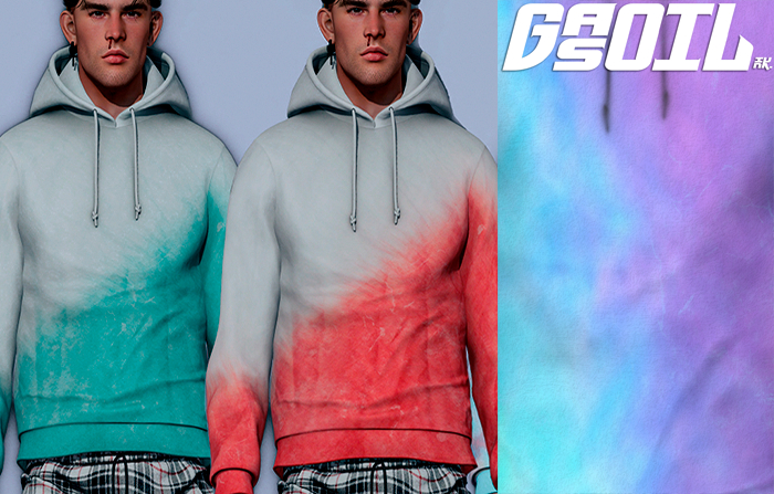 [GL - inc.] - Owen HOODIE Blue Violet
