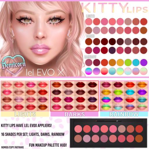 DEMICORN - KITTY LIPS - EVOX FATPACK