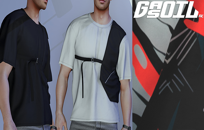 [GL - inc.] - Nicholas T-shirt Samurai White