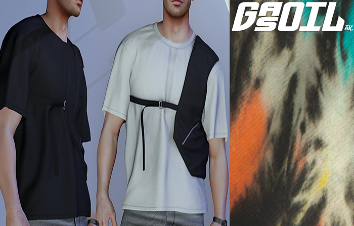 [GL - inc.] - Nicholas T-shirt Abstract Space