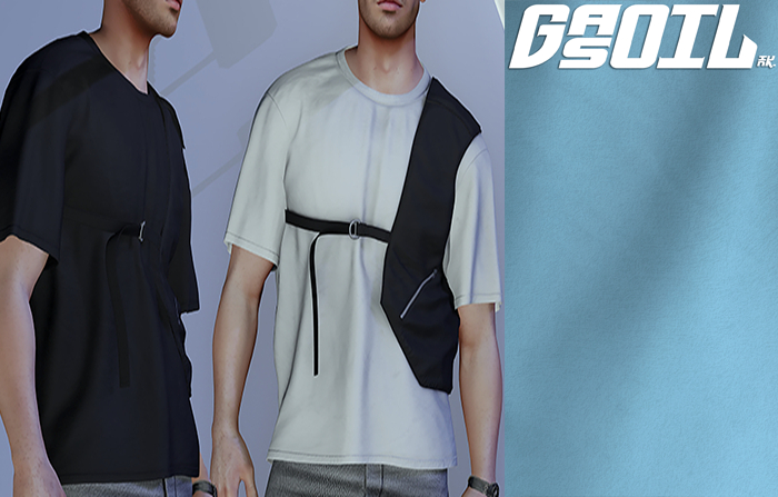 [GL - inc.] - Nicholas T-shirt Azure