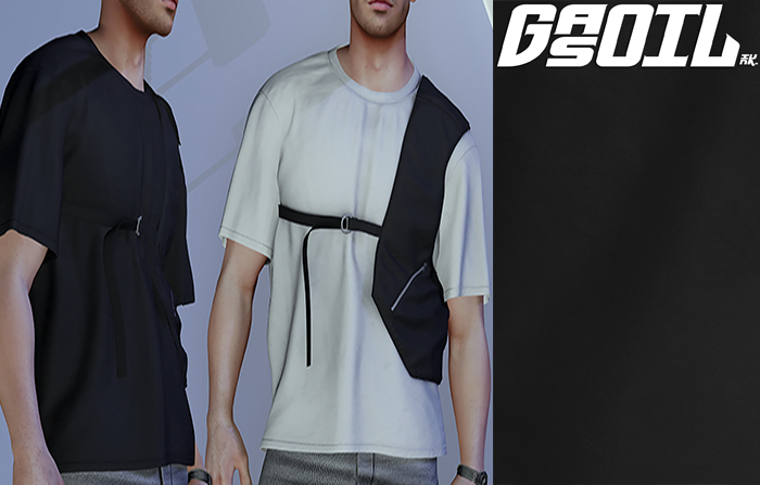 [GL - inc.] - Nicholas T-shirt Black