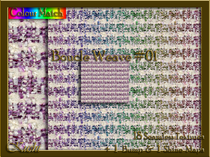 Boucle Weave #01 Texture Pack
