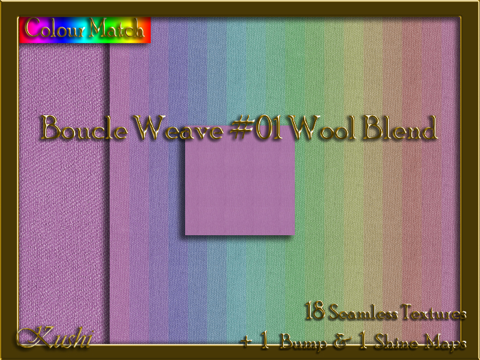 Boucle Weave #01 WOOL BLEND Texture Pack