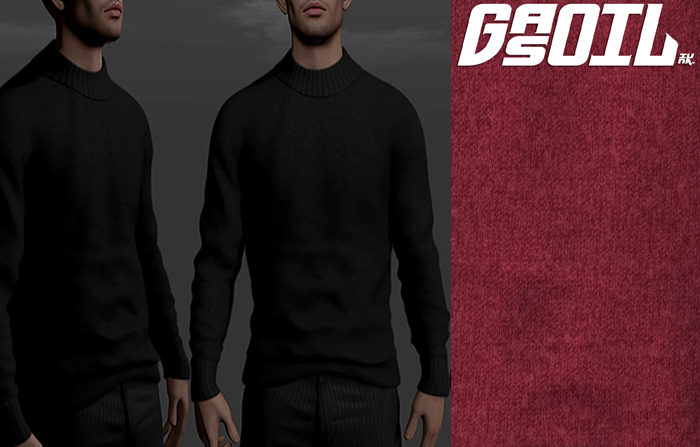 [GL - inc.] - Mark sweater Red