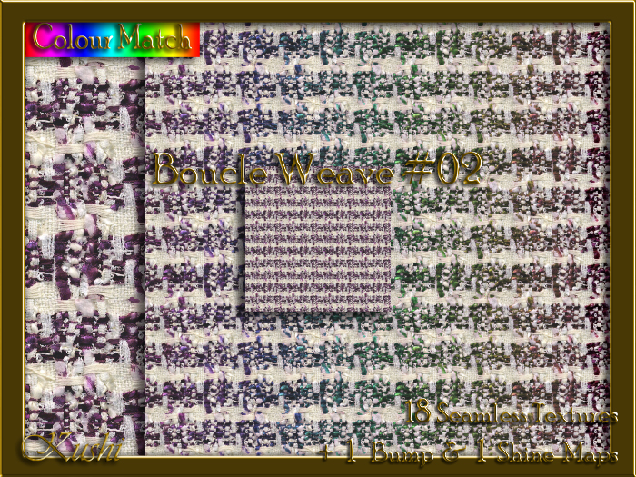 Boucle Weave #02 Texture Pack