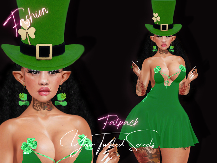 YTS-SHAMROCK DRESS SET(REBORN)