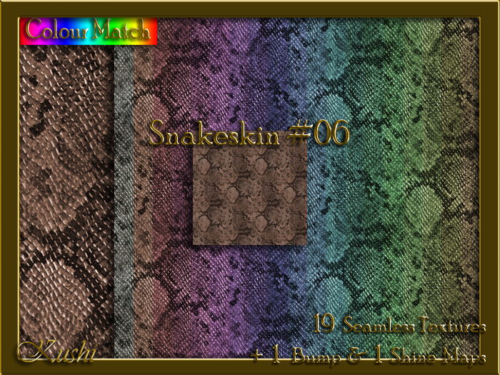 Snakeskin #06 Texture Pack