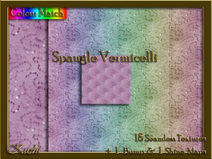 Spangle Vermicelli Texture Pack