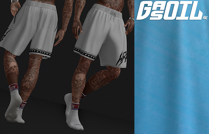 [GL - inc.] - Howard Shorts Azure
