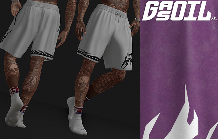 [GL - inc.] - Howard Shorts Violet