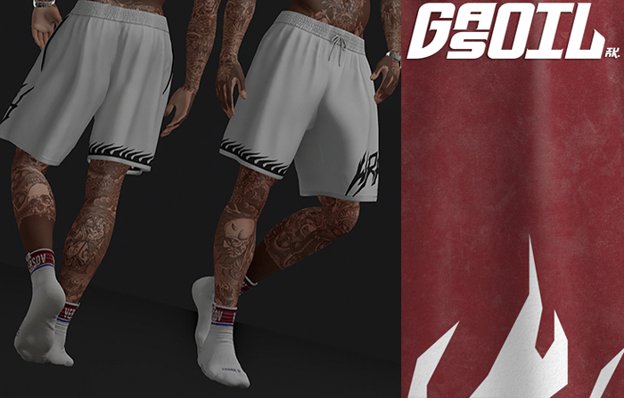 [GL - inc.] - Howard Shorts Red