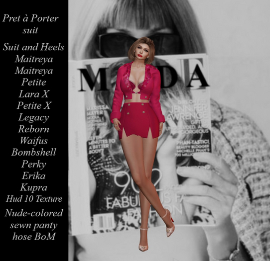 Adl Alta Moda Pret a Porter suit Demo