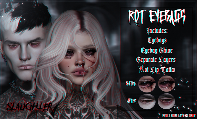 SLAUGHTER - ROT EYEBAGS EVO X BOM