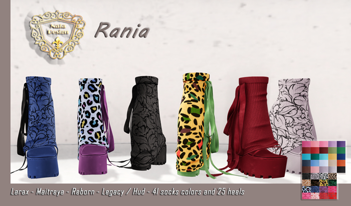 Nala Design - Rania Heels Socks {Fatpack}