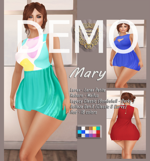 DEMO - Nala Design - Mary Mini Dress