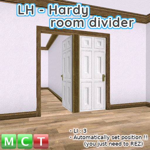 LH - Hardy room divider