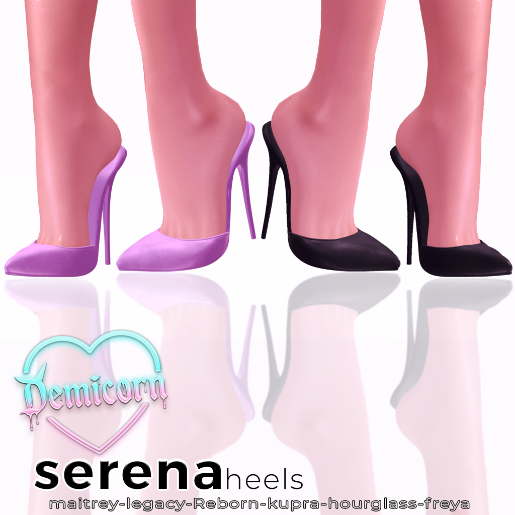 DEMICORN - SERENA HEELS - FATPACK