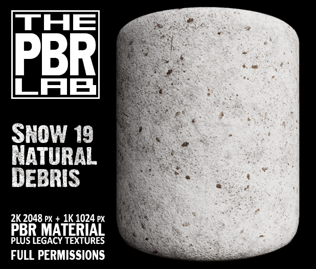 The PBR Lab - Snow 19 - Natural Debris