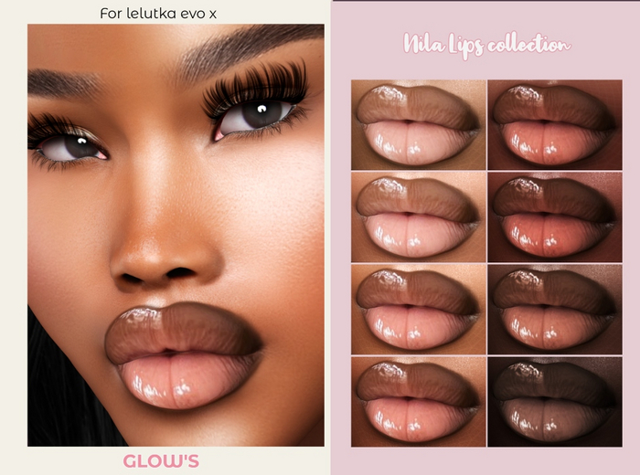 GLOW'S-NILA LIPS COLLECTION EVO X