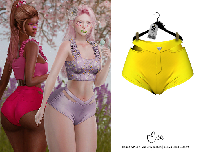 LEROY - Eva Short - Yellow
