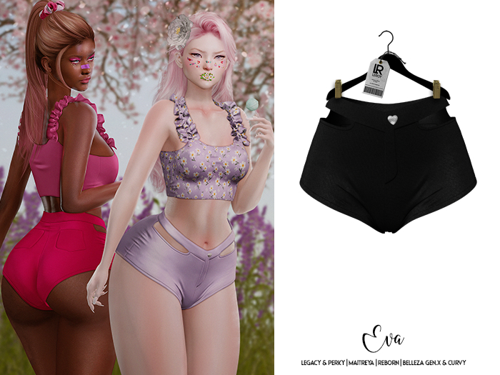 LEROY - Eva Short - Black