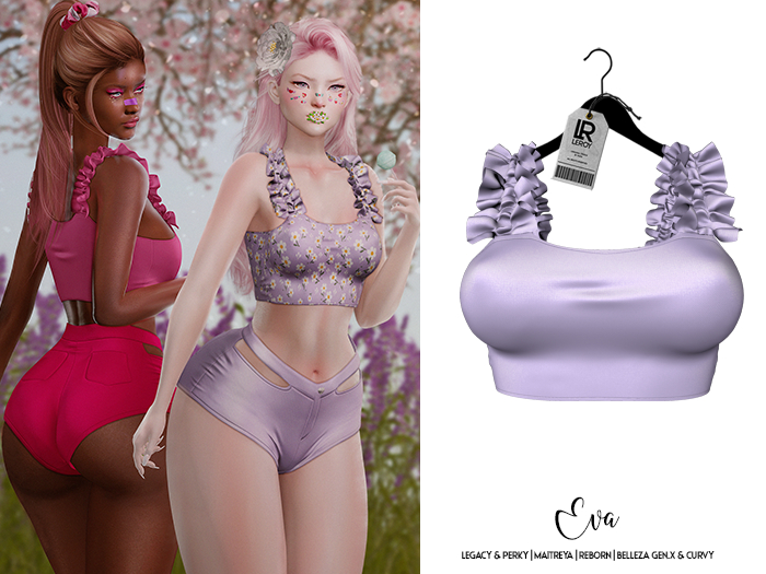 LEROY - Eva Cropped - Lilac