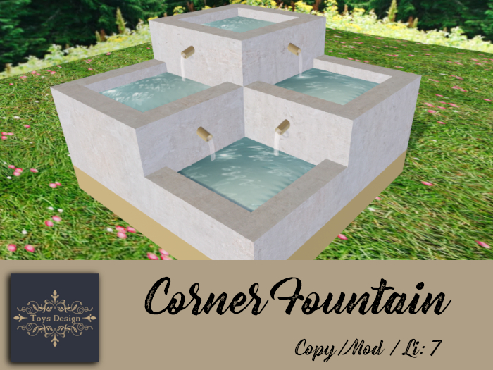 Toys Design - Corner Fountain (box)