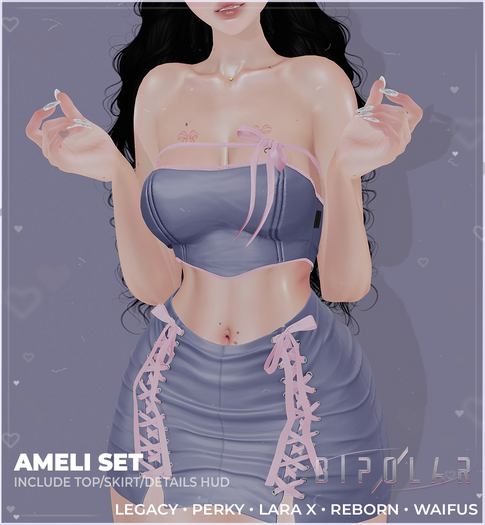 Bipolar - Ameli Set - Dust Blue