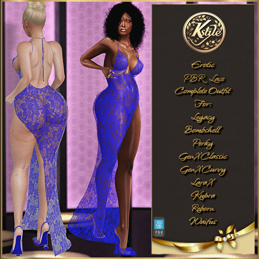 [K-Style] EROTIC *PBR LACE* COMPLETE OUTFIT #10