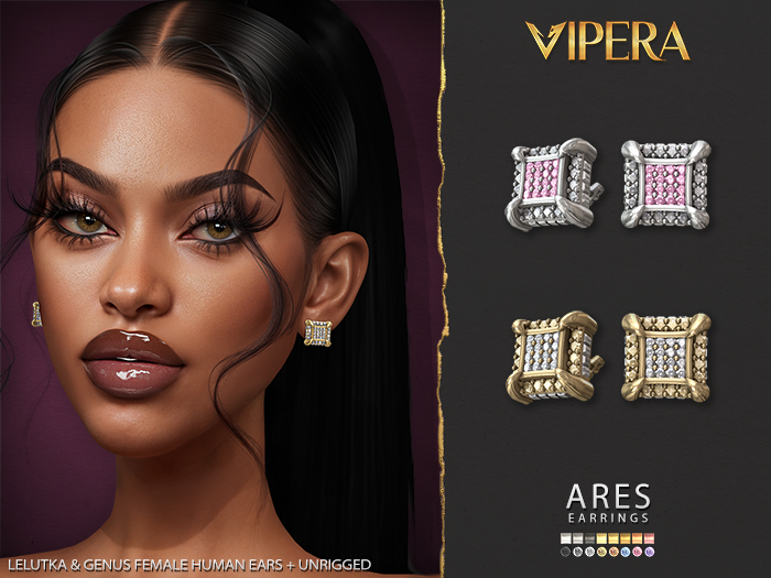 [VIPERA] Ares Earrings (F)