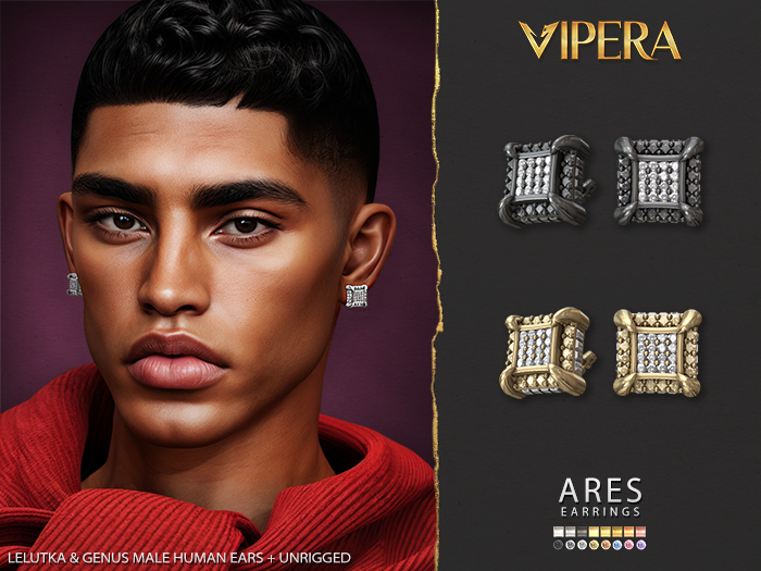 [VIPERA] Ares Earrings (M)
