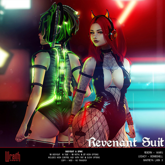 - wraith - Revenant Suit - {REBORN FATPACK}