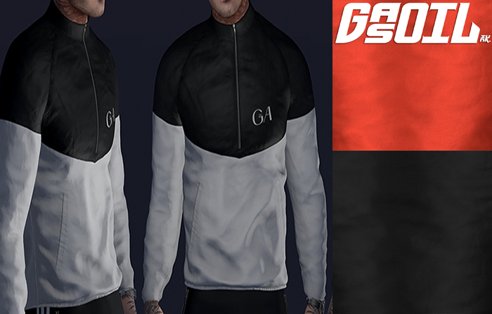 [GL - inc.] - Florian Anorak Orange Black