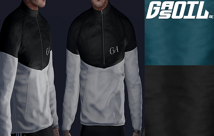 [GL - inc.] - Florian Anorak Blue Dianne Black