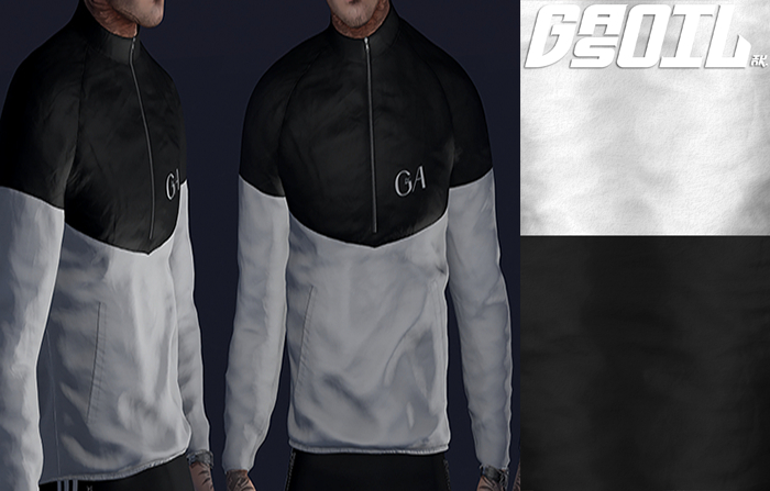 [GL - inc.] - Florian Anorak White Black