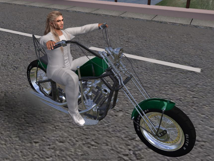 Vintage Motorbike all PBR + HUD