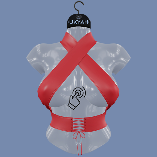 ~UKYAH~ Donatella Top (01 - Red)