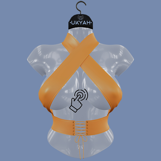 ~UKYAH~ Donatella Top (03 - Orange)