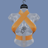 ~UKYAH~ Donatella Top (03 - Orange)