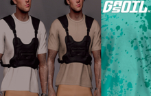 [GL - inc.] - Edouard Chest Abstract Aqua